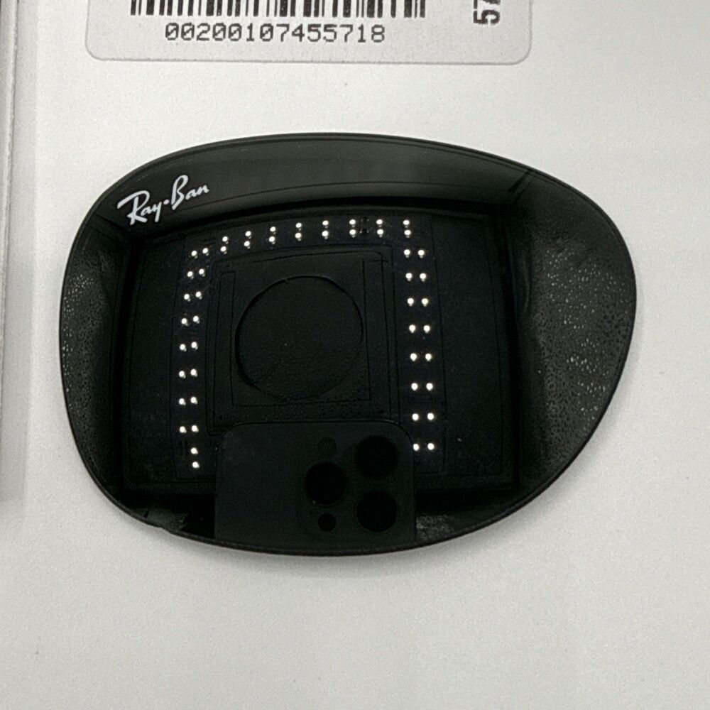Ray Ban RB2132 Polarized Grey 001 Replacement RIGHT LENS ONLY 55mm *Has Chip* - Picture 9 of 10
